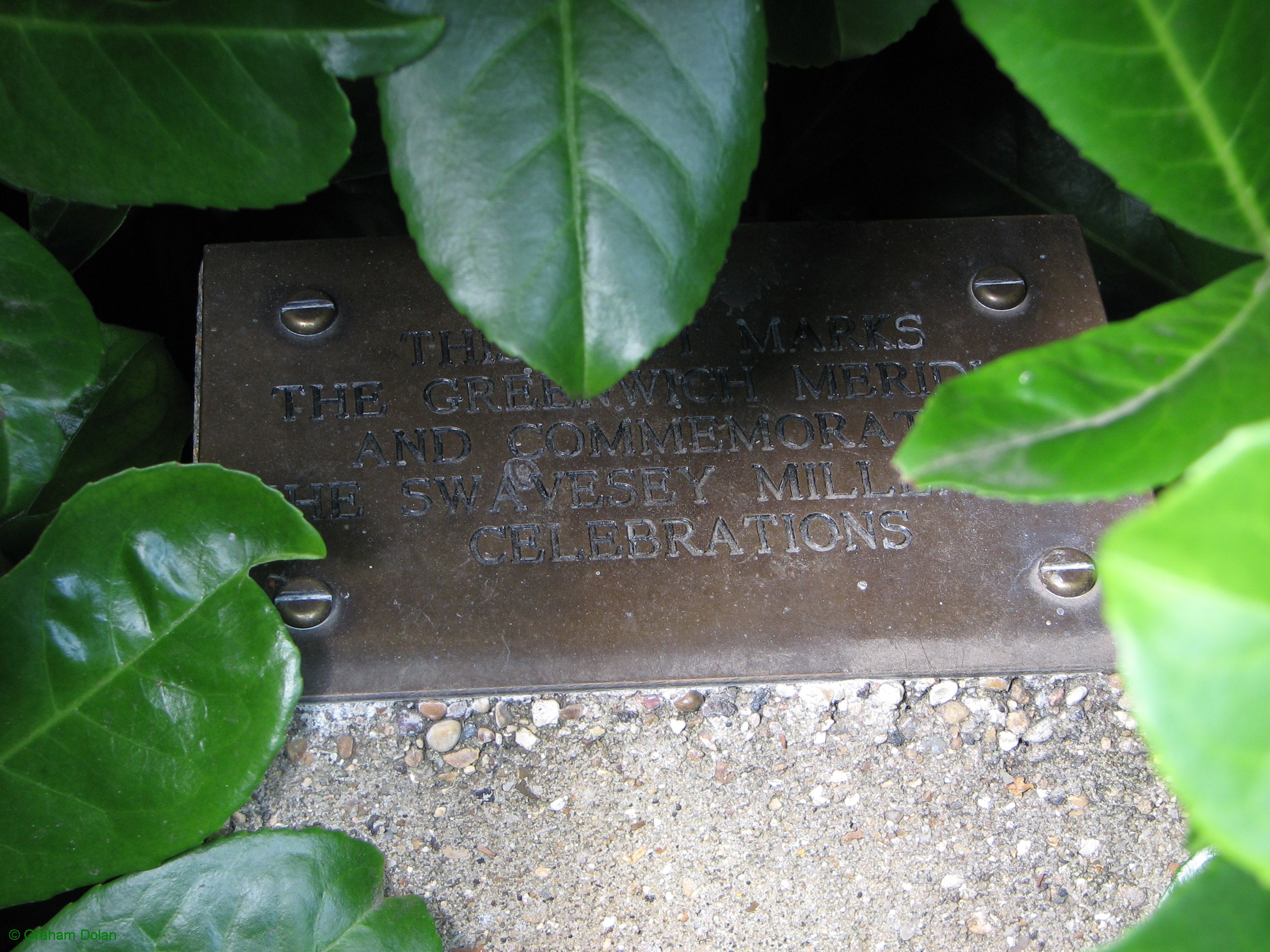 Greenwich Meridian Marker; England; Cambridgeshire; Swavesey